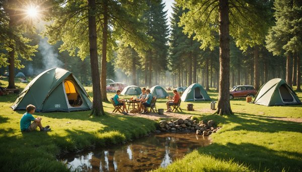 Vivre une expérience de camping nature en france avec cottage parks