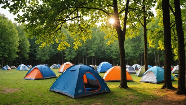 Top 5 des destinations de camping en France